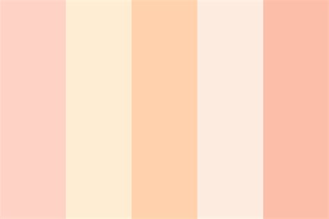 Creamy Peach Color Palette