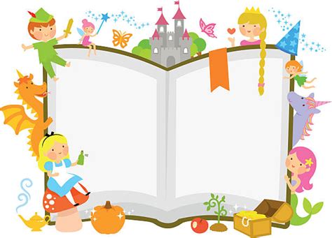 Fairy Tale Border Illustrations Royalty Free Vector Graphics And Clip