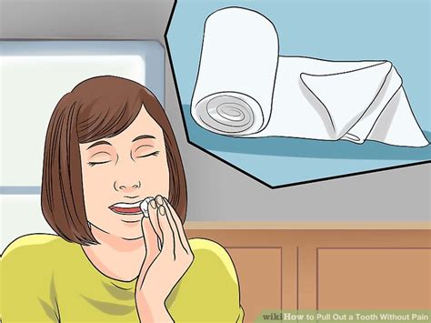 How can i get it out for her with mild or even no pain? The 3 Best Ways to Pull Out a Tooth without Pain | wikiHow