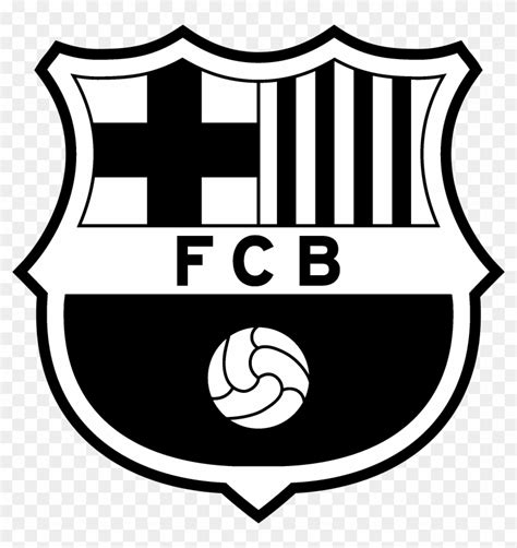 Fc Barcelona Logo Black And White
