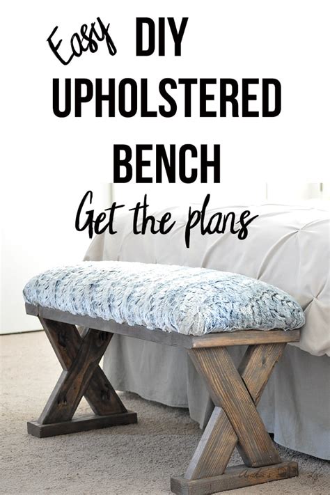How To Build A Diy Upholstered Bench With 2x4s Plans Anikas Diy Life