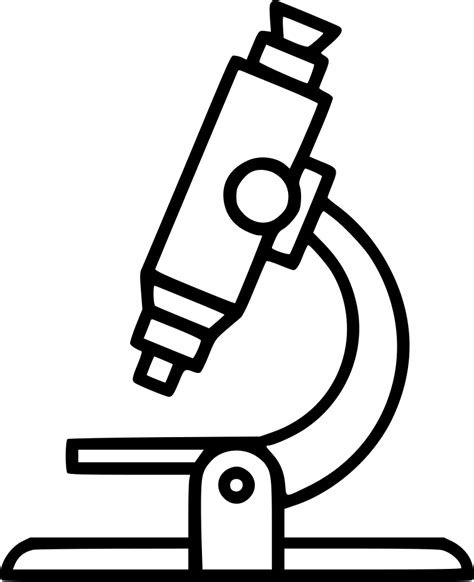 Png File Svg Microscope Clipart Black And White Clip Art Library