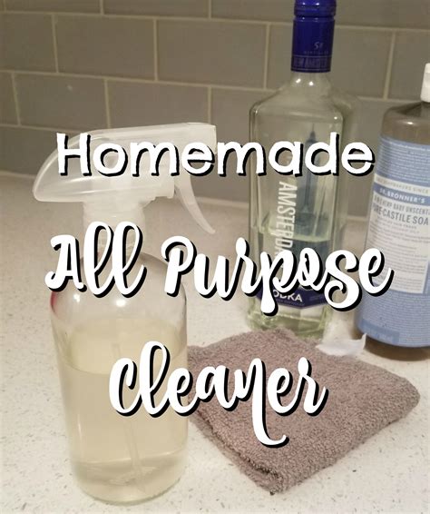Homemade All Purpose Cleaner Homemade All Purpose Cleaner Diy