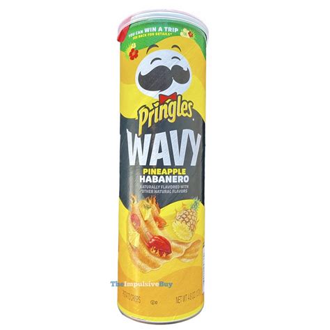 Review Pringles Wavy Pineapple Habanero The Impulsive Buy