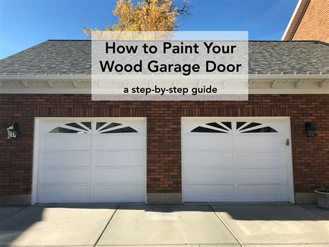 How To Paint Your Garage Door Find Property To Rent