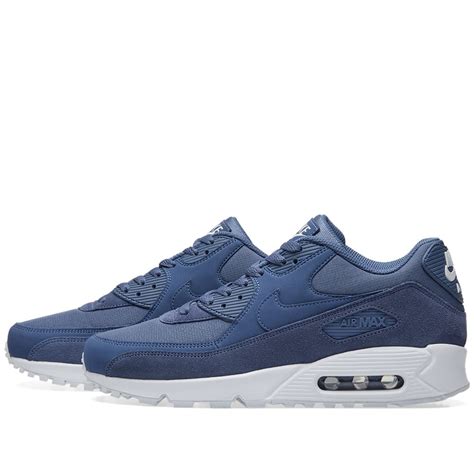 Nike Air Max 90 Essential Diffused Blue And White End Us
