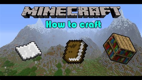 To create a crafting table, you'll need four wooden planks, which can be crafted with one block of wood from a tree. Minecraft: Crafting: How to: Paper, Book, Book Shelf. 1.7 ...