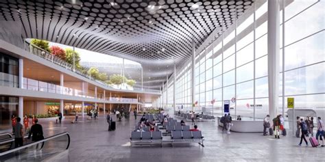 Hangzhou Xiaoshan Airport Terminal 4 By Powerhouse Company And Benthem