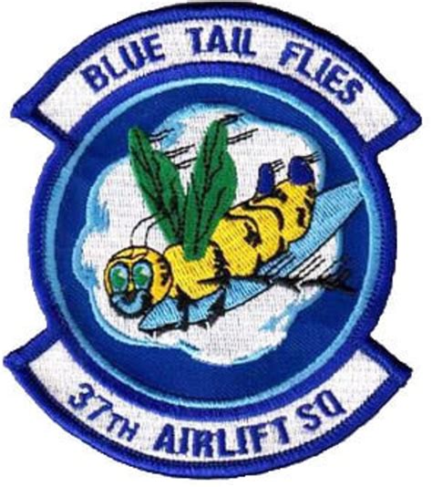 37th Airlift Squadron Patch Sew On Etsy