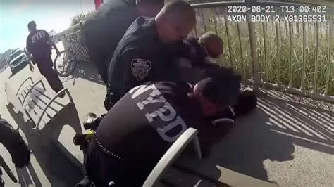 Nypd Officer Arrested On Strangulation Charges After Caught On Camera Incident Good Morning