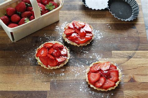 Tartelettes aux fraises express
