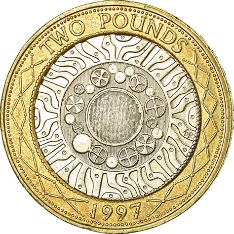 Two Pounds 1997 Technology Coin From United Kingdom Online Coin Club