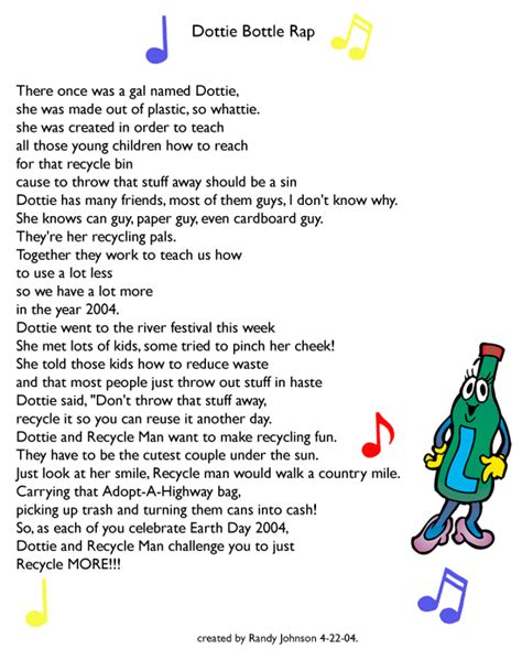 The new blog rap poems takes rap lyrics and places them on an inspirational background. Foreign Language Teachers : Recycling Poem and Songs
