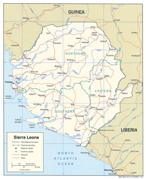 Download Free Sierra Leone Maps