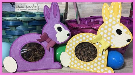 Easter Bunny Treat Box from Simply Crafty SVGs. Easter SVG - YouTube