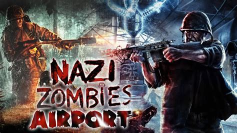 Cod Waw Custom Zombies On Airport Solo Live Commentarygameplay Youtube