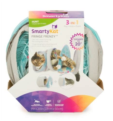 Smartykat Fringe Frenzy Cat Tunnel Toy 1 Ct Fred Meyer