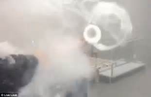 Video Shows Man Blowing Smoke Rings That Would Lord Of The Rings
