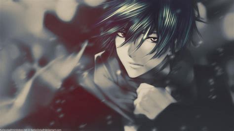 Free Download Dark Anime Guy Anime Manga Wallpaper 1366x768 For Your