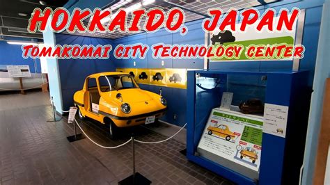 Walking In Hokkaido Japan Tomakomai City Technology Center Orange Ua