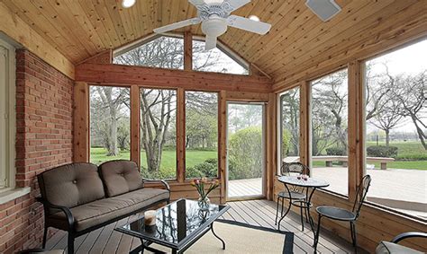 As courtyard patios are often on the small side, it pays to approach them as you would a room in your home, looking at flooring, paint colors and seating to tidy furniture can also help to keep the space feeling light. Enclosed Patio Ideas | Trusted Home Contractors