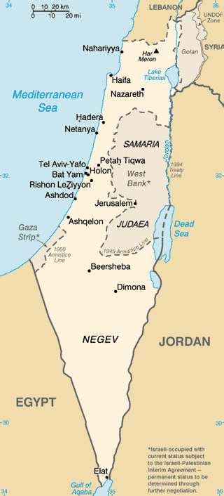It is bordered by lebanon, syria, jordan, west bank, egypt etc. PALESTINE