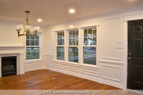 Use sawtooth hangers to hang vertically or horizontally. My Finished Dining Room Walls - Addicted 2 Decorating®