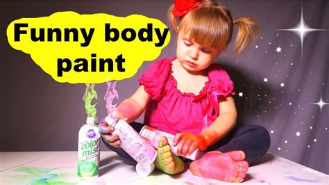 Painting Toes And Hands With Learning Colors Nursery Rhymes Songs