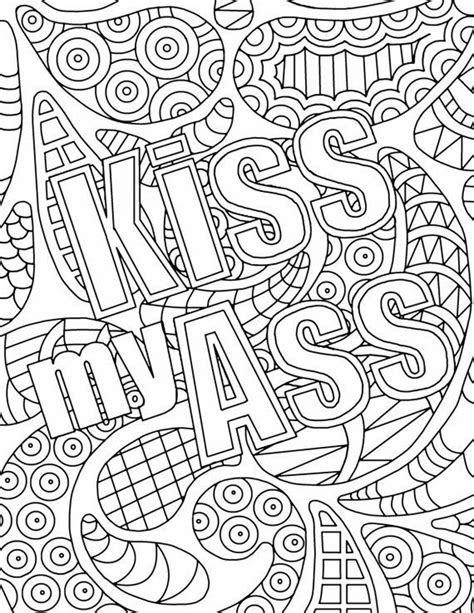 3 pages of this book contain adult language*** sometimes what you're really thinking may not be appropriate for. The 23 Best Ideas for Adult Coloring Pages Curse Words ...