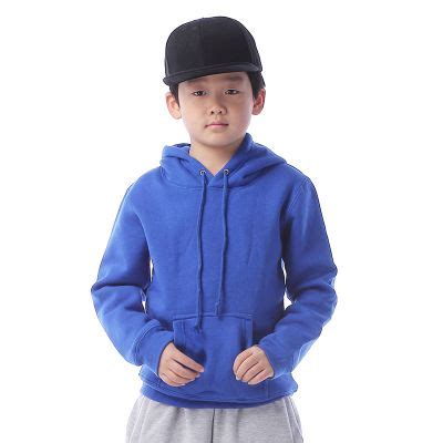 Ils sont devenus des vêtements icônes du streetwear. Sweat Capuche vièrge pour enfant garçon fille 6-14 ans