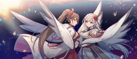 Shoukaku And Zuikaku Azur Lane Drawn By Tomari Veryberry Danbooru