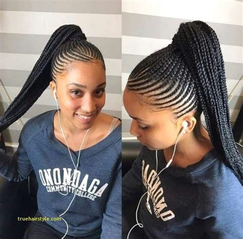 @alexbrownhair as the saying goes, what goes. Unique Braided Straight Up Hairstyles | TrueHairstyle