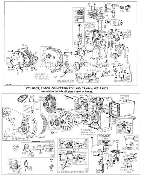 Older Briggs And Stratton Engine Parts Diagram Reviewmotors Co