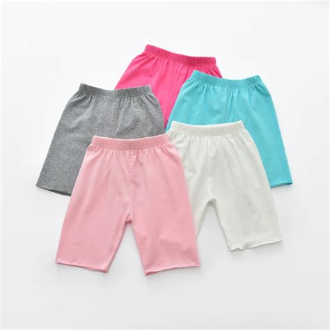 Girl Shorts Colour Safety Pants Kids Legging Trousers Children Summer