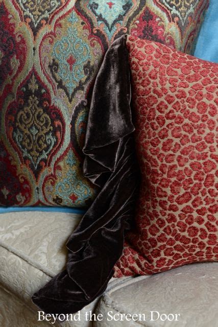 Moroccan Style Fabric 3 Window Treatments And Pillows Sonya Hamilton