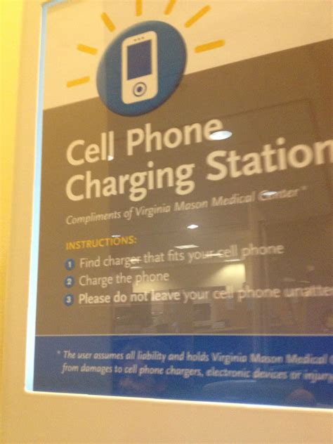 Day 5 Something Good A Free Cell Phone Charging Station In A Hospital