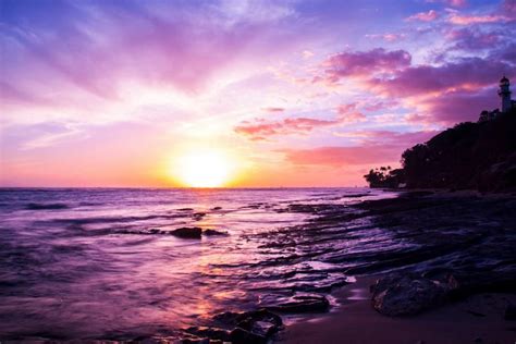 Hawaiian Pink Sunset Fotos