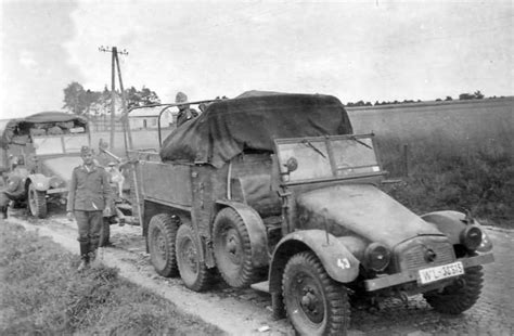 Krupp Protze Army Vehicles Armored Vehicles Germany Ww2 Heer Big