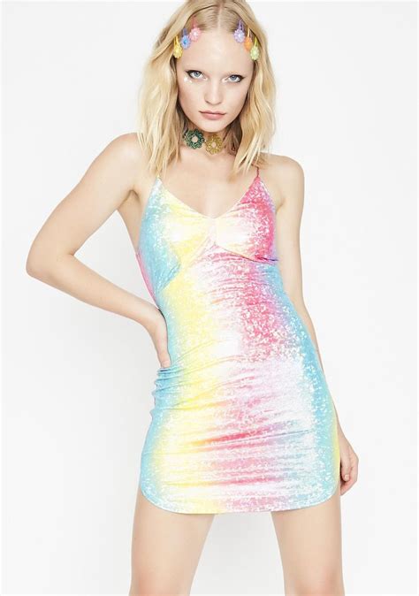 Holographic Rainbow Bodycon Dress Bodycon Dress Dresses Snake Skin
