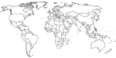 Para Mapa Del Mundo Para Colorear En Paint E1555100545381 World Map