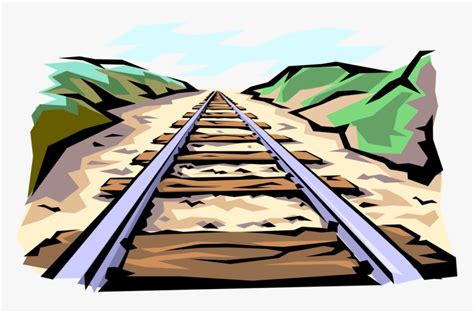 Railway Track Clip Art
