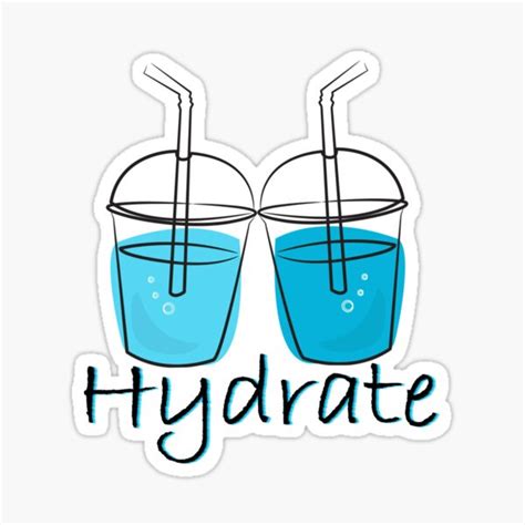 Hydrate Or Diedrate Stickers Redbubble