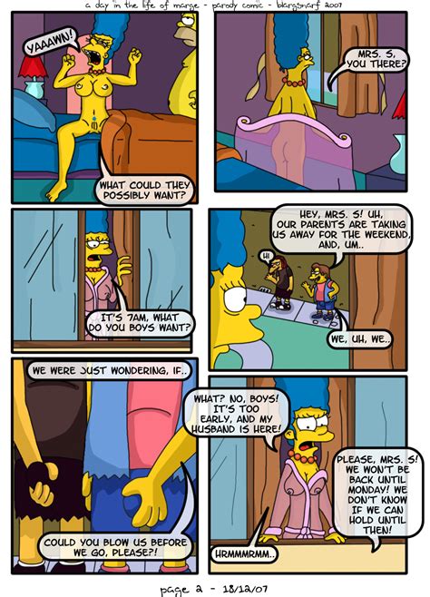 A Day In The Life Of Marge Porn Comic Cartoon Porn Comics Rule 34 Comic