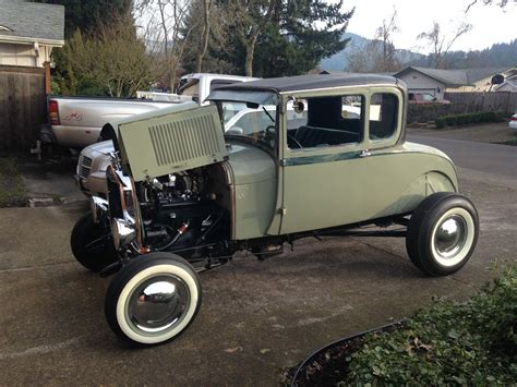 1928 Model A Ford Coupe Old School Hot Rod Classic Ford Model A 1928