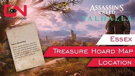 Ac Valhalla Essex Treasure Hoard Map Location Solution Youtube