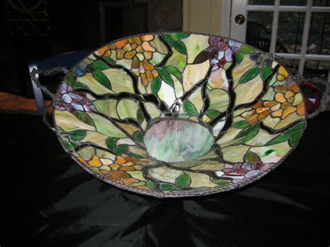 Stained Glass Bowl Repair Completed Repair Andreas Nagel Flickr