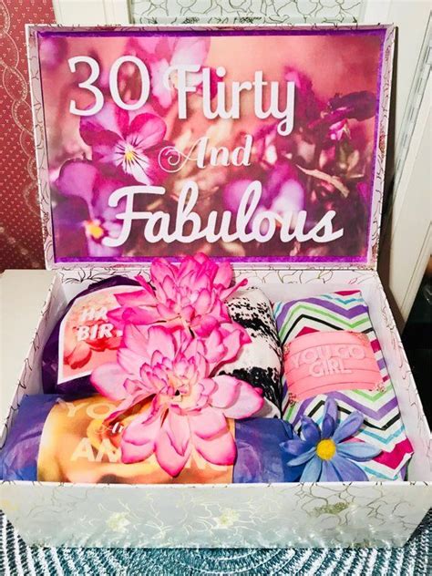 What do you get a woman for her 60th birthday? 30 Flirty and Fabulous YouAreBeautifulBox. 30th Birthday ...