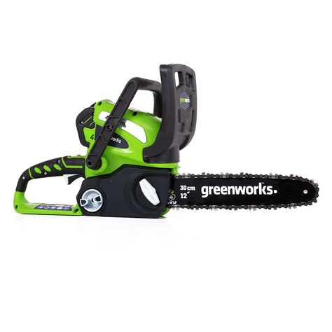 Greenworks G Max 12 Inch 40 Volt Cordless Chainsaw 4ah Battery Included