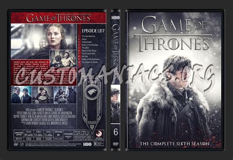 Data gathered by torrentfreak estimates that after half a day, over a million people have downloaded the episode via bittorrent. Game of Thrones - Season 6 dvd cover - DVD Covers & Labels ...