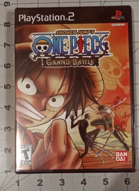 One Piece Grand Battle From Bandai Usa Ps2 2005 New And Sealed